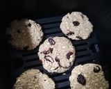 Foto del paso 2 de la receta: Galletas de avena y arándanos en freidora de aire. 🍪😍