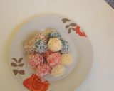 A picture of step 3 of Coconut ladoo(laddu).