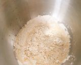 Hình bước làm 1 của món Pourable pizza