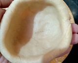 A picture of step 7 of Kosala saga stuffed paratha.