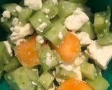 Une image de l'étape 1 de Salade estivale peu calorique et légère pour vos dîners.