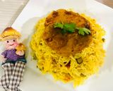 A picture of step 5 of Spicy matar pulao.