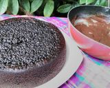 Foto langkah ke 9 dari resep Choco steam cake with choco sauce ala mamih.