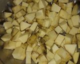 A picture of step 2 of Masala fry sweet potatoes.