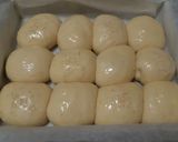 รูปขั้นตอนการทำที่ 7 ของ Pull apart Ham Cheese Bread