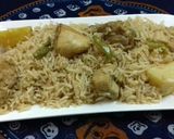 A picture of step 7 of Chicken Yakhni Pulao.