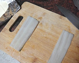 Foto del paso 4 de la receta: Crema de acelgas / Pencas de acelgas fritas con jamón y queso