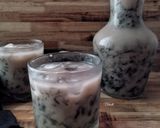 Foto langkah ke 5 dari resep Es Lumut Cincau Susu.