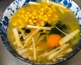 A picture of step 7 of Japanese Miso Butter Ramen.