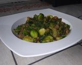 Foto del paso 3 de la receta: Coles de bruselas con txanpis