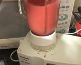 A picture of step 2 of Watermelon juice.