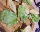 Foto langkah ke 2 dari resep Mini Croissant Sanwich.