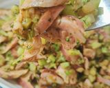 Foto del paso 4 de la receta: Salteado de arroz de brócoli con pota al ajillo