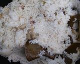 Gambar langkah 4 resipi Nasi Uduk.