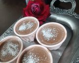 عکس مرحله 1 از دستور پودینگ کاکائویی
