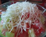 Foto langkah ke 4 dari resep Es Busuju (Buah Susu Keju).
