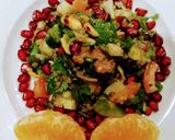 A picture of step 2 of Tabbouleh Salad.
