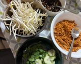 Foto langkah ke 3 dari resep Nasi Lengko.