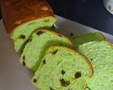 Foto langkah ke 6 dari resep Roti Tawar Pandan Kismis, Empuk dan Lembut Banget!.