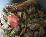 A picture of step 3 of Mbuzi Ulaya Fry with Honey.