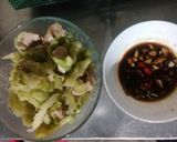 Hình bước làm 3 của món Nạm bò xào khổ hoa