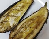 Foto del paso 3 de la receta: Berenjena rellena de atún al micro