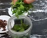 A picture of step 1 of Bhel Puri.