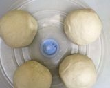 A picture of step 4 of Buttery tawa naan.
