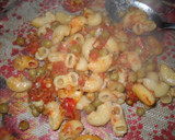 Foto del paso 7 de la receta: Fideos coditos en salsa con arvejas