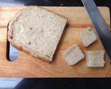 รูปขั้นตอนการทำที่ 1 ของ Maple cube toast