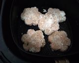 A picture of step 7 of Walnut Puffed Rice kabab with walnut mayo dip.