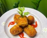 Foto langkah ke 6 dari resep Kroket Kentang Daging-Keju.