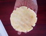 A picture of step 3 of Khopra patties.