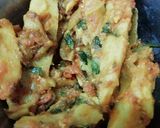 A picture of step 5 of Shahi Arbi.