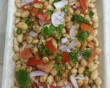 A picture of step 5 of Soyabean Dal Masala Chat.