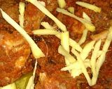 A picture of step 8 of Shahi karahi 👍.