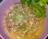 Foto langkah ke 8 dari resep Ind*mié carbonara ✨🧅🌶️.
