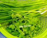 Hình bước làm 2 của món Bún cá- chả cá - sứa Nha Trang