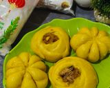 Foto langkah ke 12 dari resep Bakpao Labu Kuning Isi Ayam Sayur.