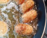 A picture of step 4 of Chicken Spring cheese cutlets.
