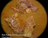 Foto langkah ke 6 dari resep Ikan Kakap Bumbu Kuning.