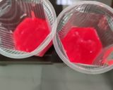 A picture of step 3 of Watermelon pudding.