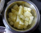 A picture of step 1 of Mixed Vegetables Poha.