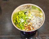 A picture of step 2 of Maharashtrian Traditional Khare Vange.