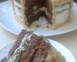 Foto del paso 5 de la receta: Torta de chocolate y crema