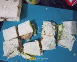 A picture of step 4 of Sandwich Without Fire.