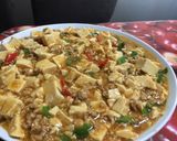Foto langkah ke 5 dari resep Mapo Tofu.
