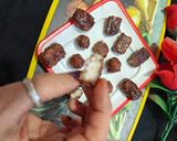 कोकोनट चॉकलेट स्वीट रेसिपी चरण 7 फोटो