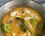 Foto langkah ke 9 dari resep Gulai cumi pare.