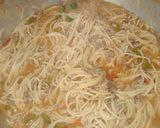 A picture of step 5 of Minced meat spaghetti.